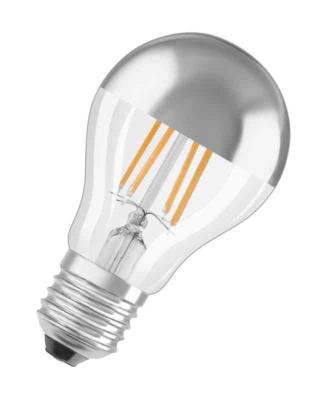 LED-LAMPA NORMAL (35) E27 SILVER 827 TOPPFÖRS CL A OSRAM