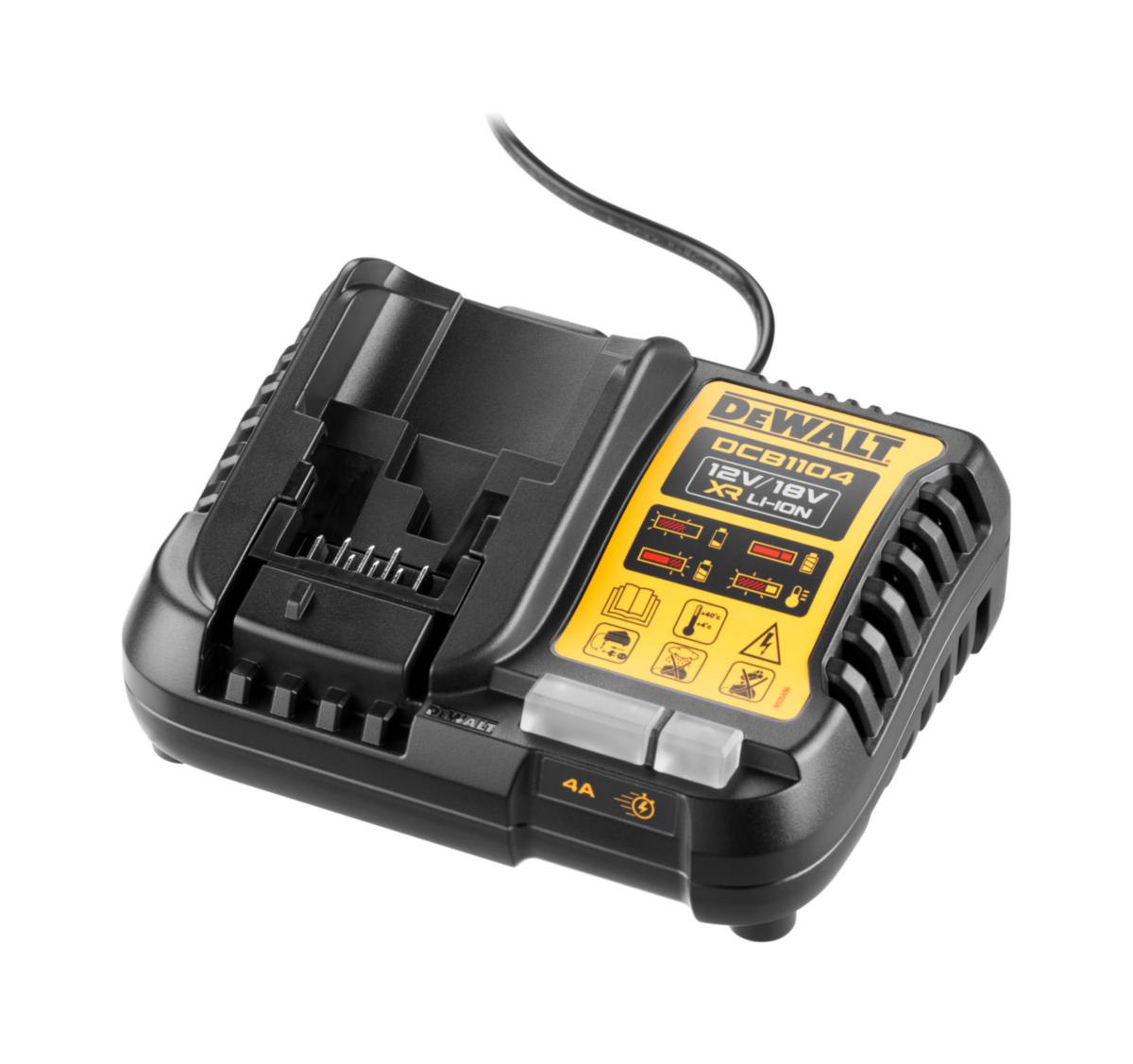 Batteriladdare DEWALT DCB1104 - LADDARE DEWALT DCB1104-QW XR MULTIVOLT, 4A