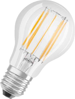 LED-LAMPA NORMAL (100)KLAR BOX E27 827 CL A OSRAM
