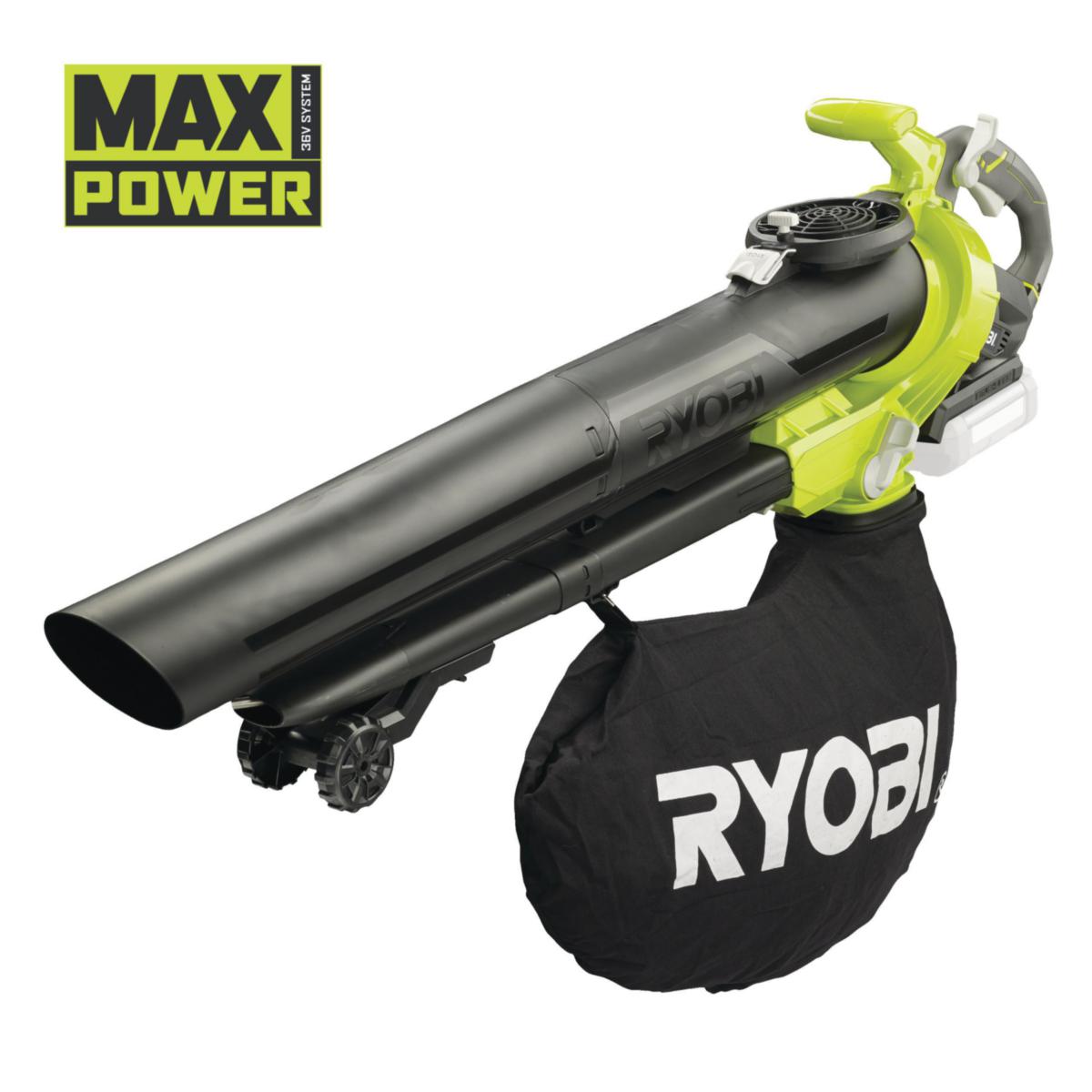 Lövsug/blås RYOBI Max Power RBV36B SOLO - LÖVSUG/BLÅS RYOBI MAX POWER RBV36B SOLO