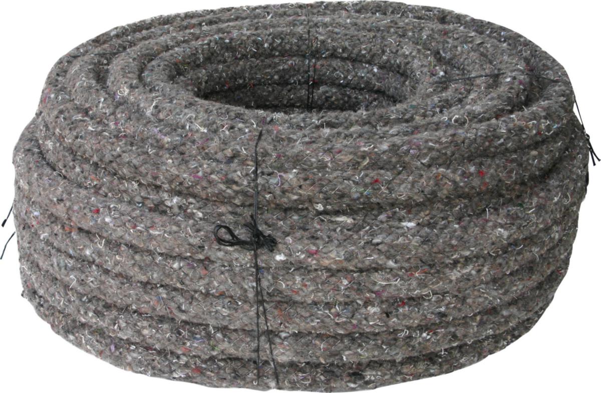 Jordbruksdränering PVC med PP-fiber PP700 - 92/80MM PVC DRÄNERINGSRÖR PP-FILTER PP700, RULLE 75M