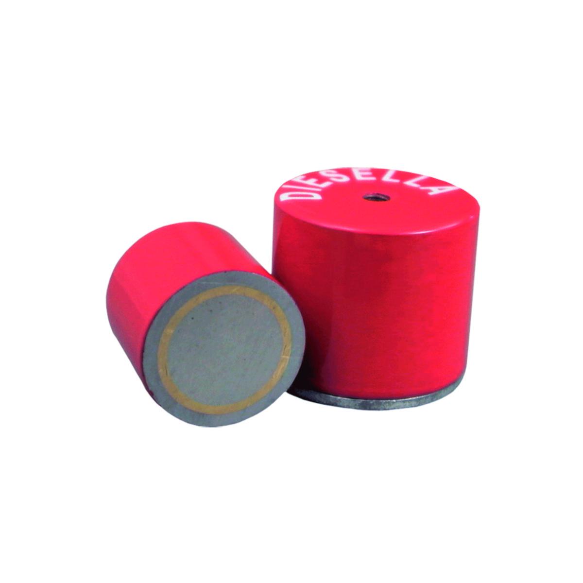 Potmagnet Inv.Gäng Hög - POTMAGNET M3 INV.GÄNG HÖG Ø9,5X15MM