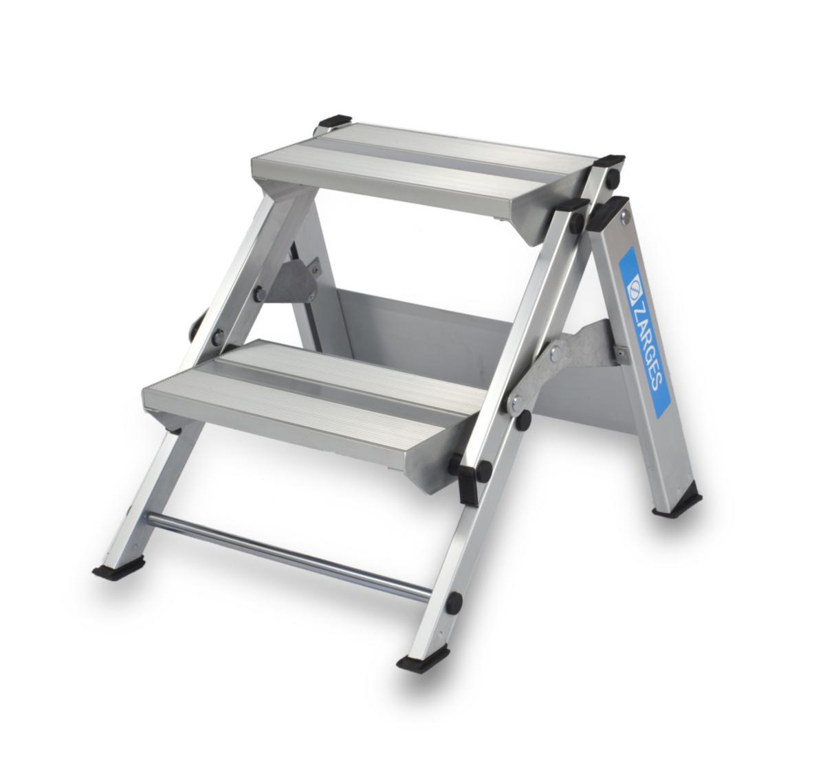Compactbock Zarges Plazastep P - ARBETSPALL ZARGES PLAZASTEP P 2-STEG 41490
