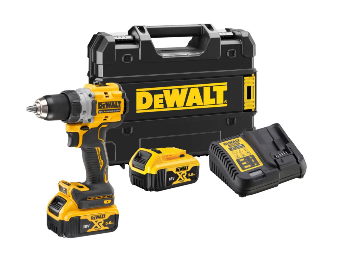 Borrskruvdragare DEWALT DCD800P2T - BORR-/SKRUVDRAGARE DEWALT DCD800P2T-QW 18V 2X5AH, TSTAK