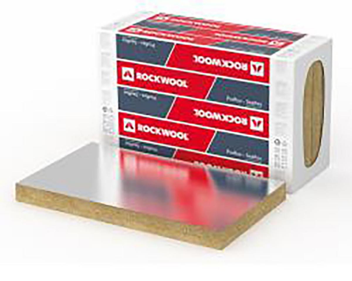 Marinisolering SeaRox SL 720 ALU, Rockwool - ISOLERING SEAROX SL 720 ALU 50 600X1000 (6.0M2/FRP 144M2/P)