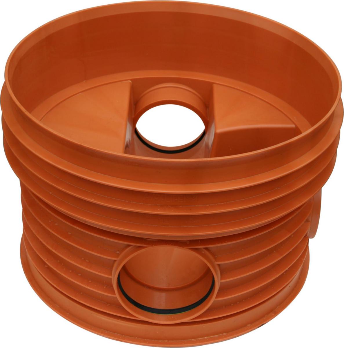 Tillsynsbrunn, Pipelife PRO600, enkelavgrening höger 90° - 600/200x90 TILLSYNSBR PRO 600 ANSL HÖ 90°