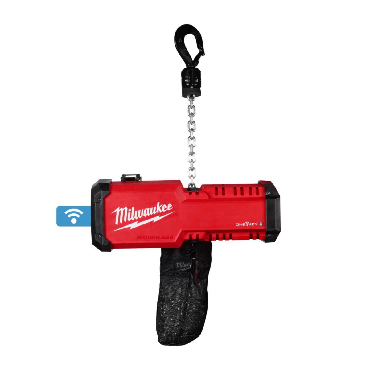 Kättingtelfer Milwaukee M18 BLCHTO-121 - KÄTTINGTELFER MILWAUKEE M18 BLCHTO-121, 1X12AH + LADDARE