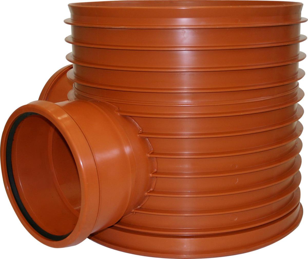 Tillsynsbrunn, Pipelife PRO600, avvinkling 90° - 600/315 TILLSYNSBR PRO 600 AVVINKLING 90°