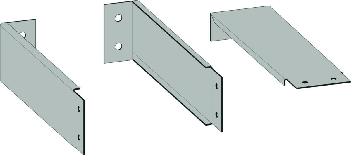 Fästjärn till nya 19" stativen, MP Bolagen - FÄSTJÄRN 19" STATIV 540MM MP-854 E2