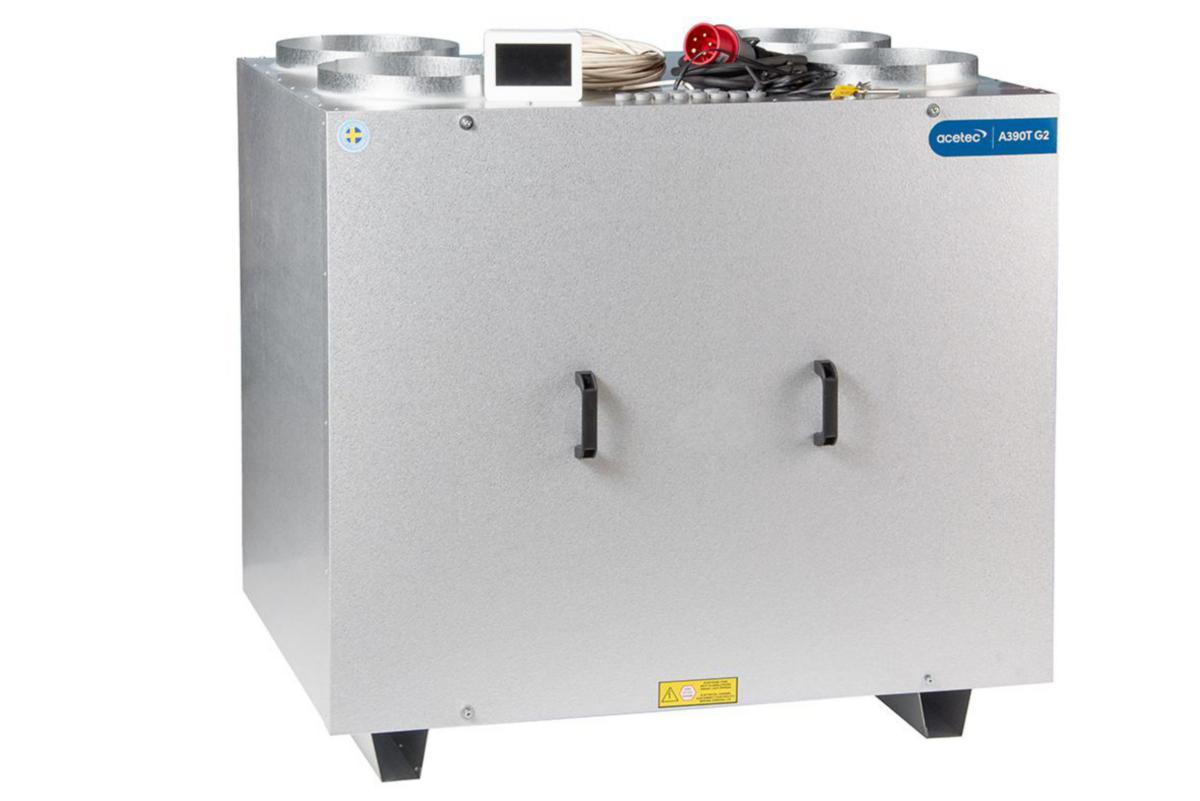 Värmeåtervinningsaggregat EvoAir A390T G2 EvoControl, Acetec - AGGREGAT EVOAIR A390T G2 EVOCONTROL ACETEC