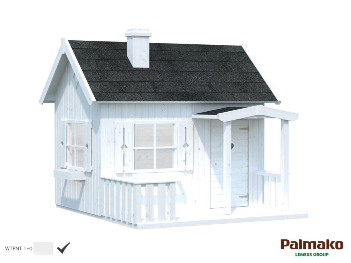 Lekstuga, Otto, 3.6 m² - LEKSTUGA OTTO 3,7M2 GRUNDMÅLAD