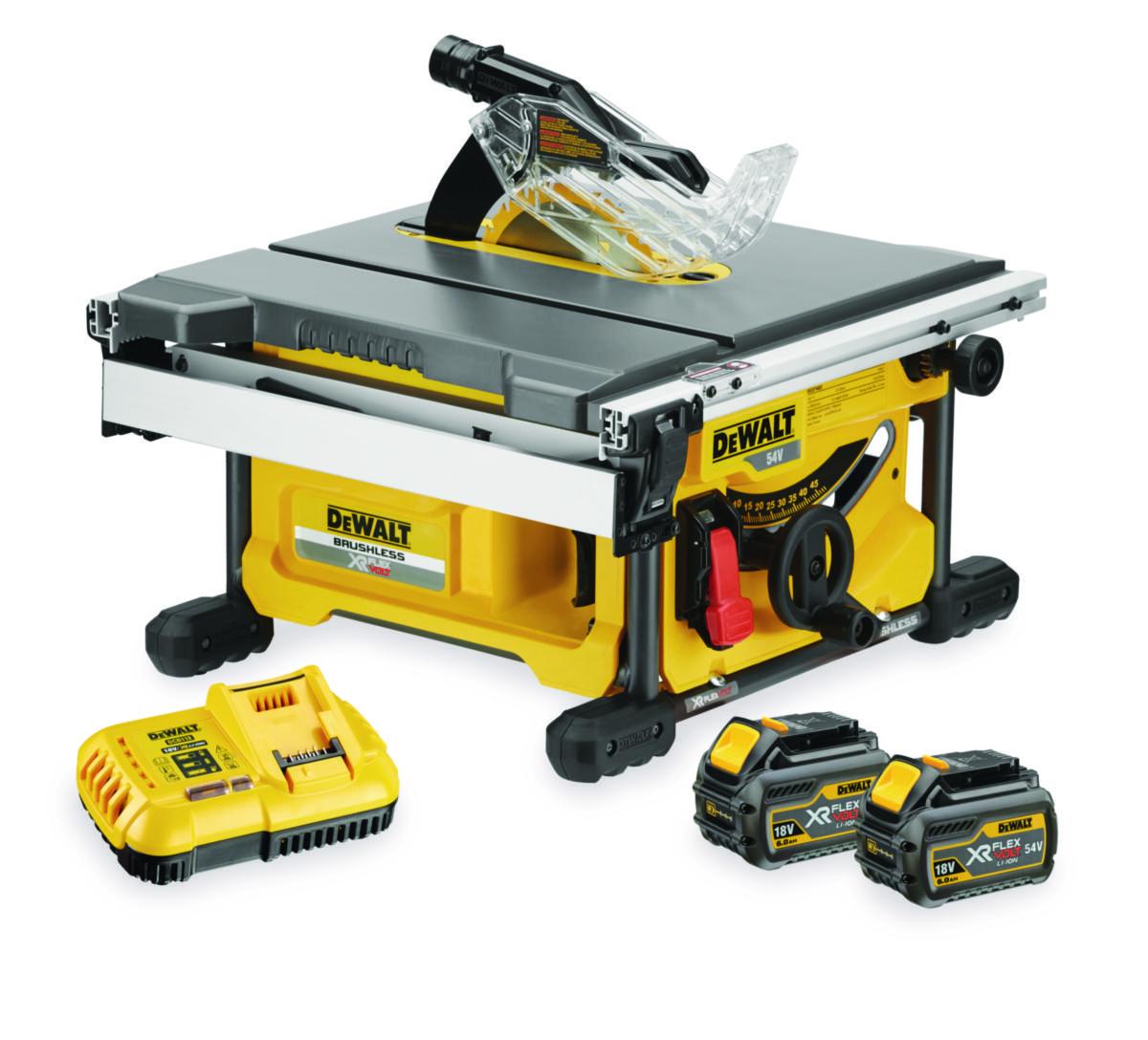 Bordssåg DEWALT DCS7485T2 - BORDSSÅG DEWALT DCS7485T2 54V XR. 210 MM. 2X6.0AH