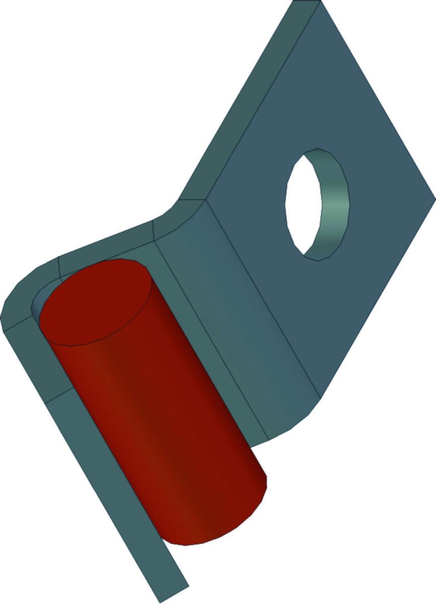 Bergsklammer BF 11 - BERGSKLAMMER DUKT 1X7/3,5 DB SRE-P, BF11