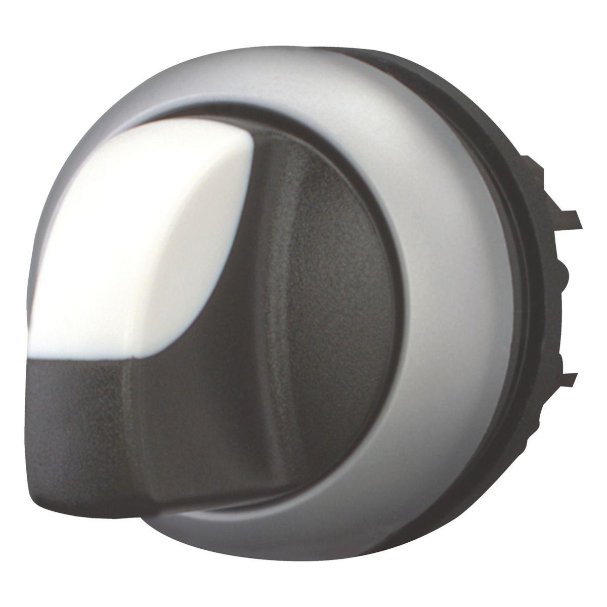 Vriddon IP66 med kort svart vred, 2 lägen - VRIDDON VRED 2 LÄGEN ÅTER M22-WK