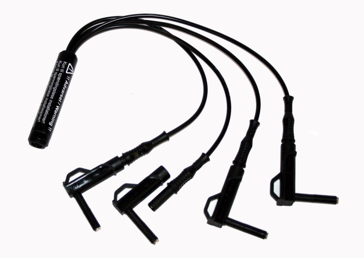 Testsladd Elma Easy-ISO - TESTLEDNINGAR EASY ISO INKL 4ST 6.6MM MAGNETPORBER