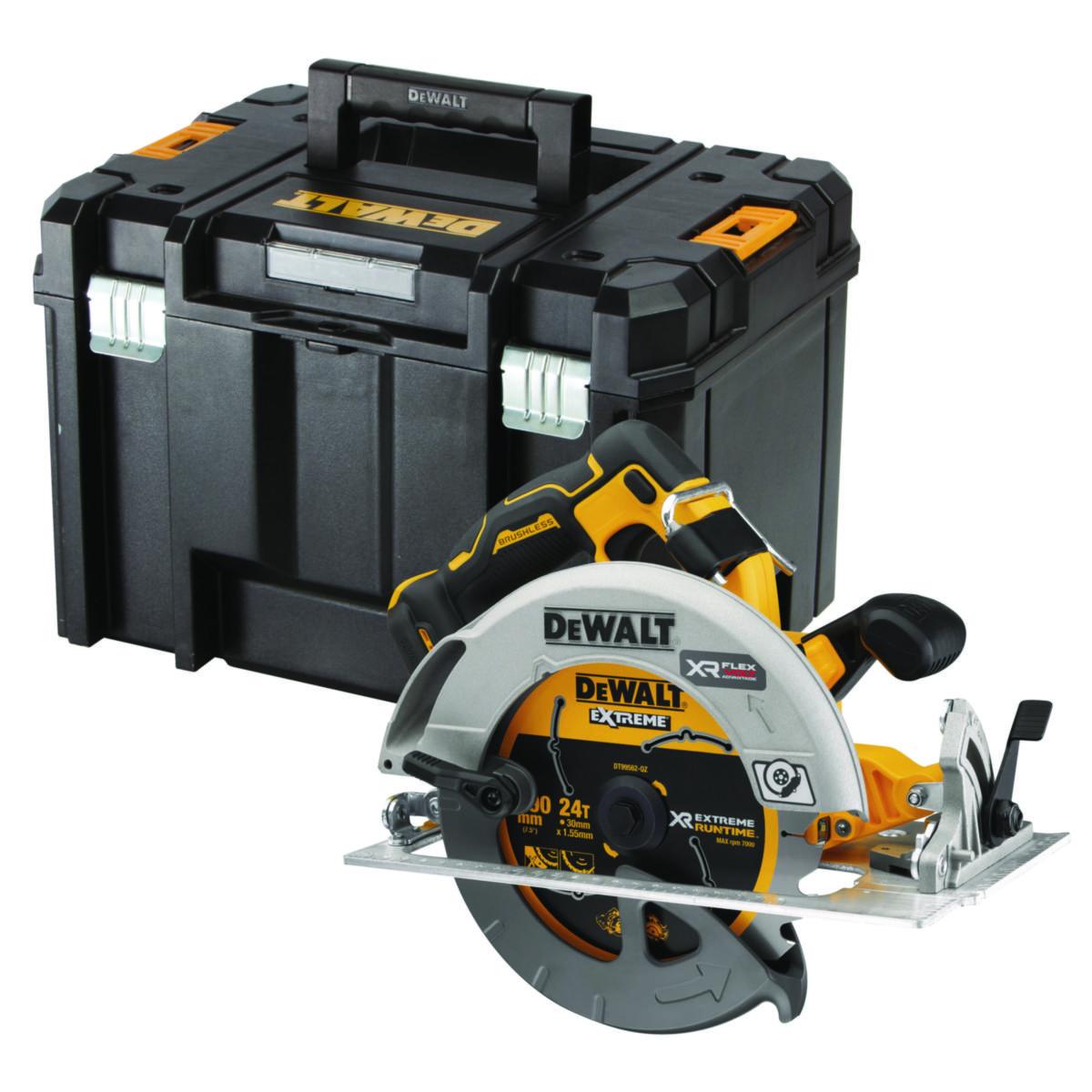 Cirkelsåg DEWALT DCS573NT SOLO - CIRKELSÅG DEWALT DCS573NT 18V XR FVA 190MM. SOLO. TSTAK