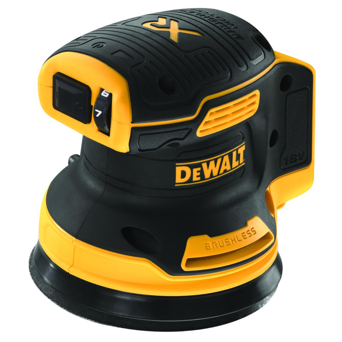 Excenterslipmaskin DEWALT DCW210NT SOLO - EXCENTERSLIP DEWALT DCW210NT 18V. 125MM. SOLO. TSTAK