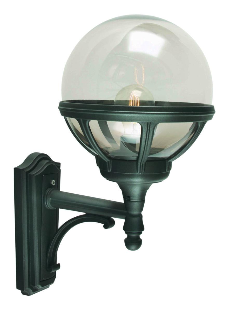 Väggarmatur Bologna, IP 44 Klass II, armaturer i gjutet aluminium - VÄGGARMATUR 360 BOLOGNA 60W E27 IP43