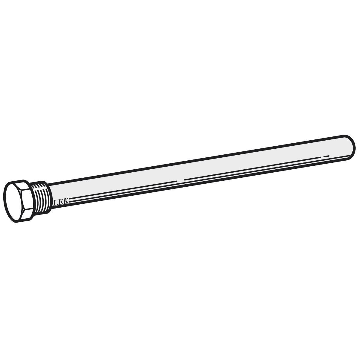 Anod, Nibe - ANOD. MAGNESIUM R 20 X 570 MM ANOD. MAGNESIUM R 20 X 570 MM