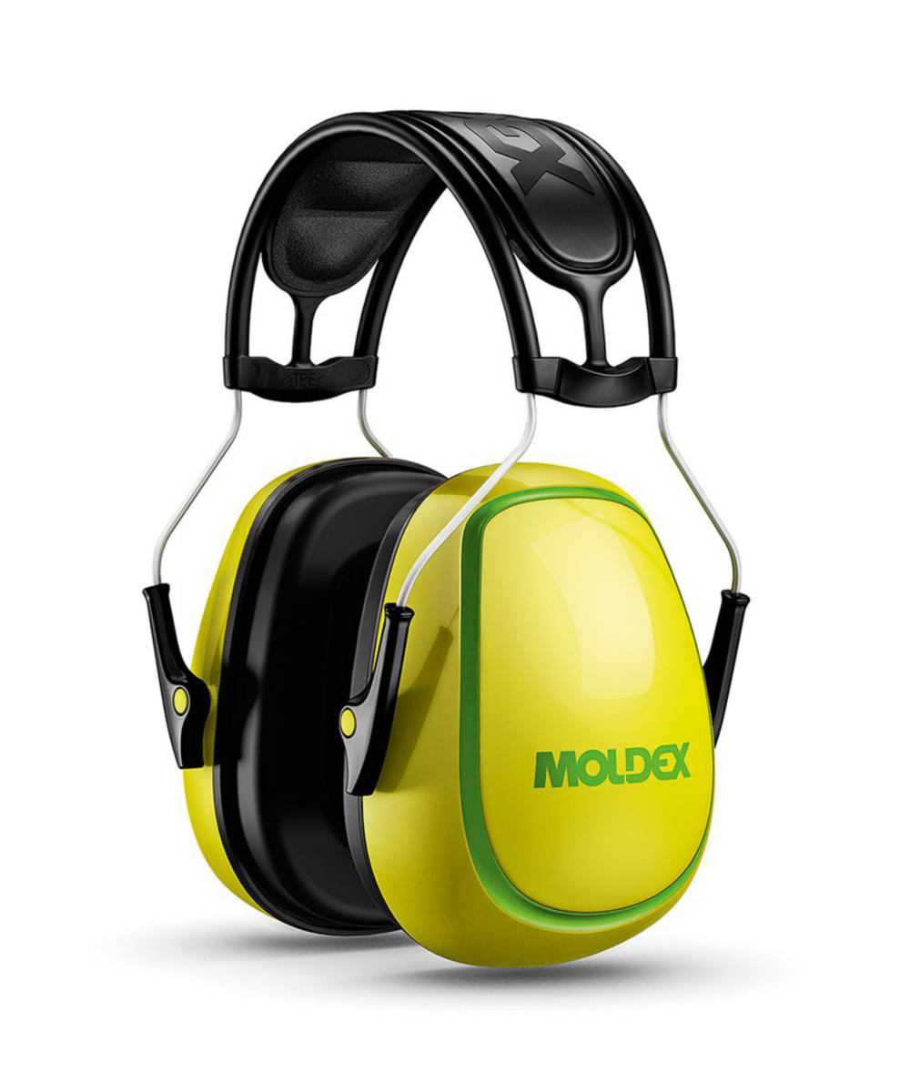 Hörselkåpa Moldex M4 - HÖRSELKÅPA MOLDEX M4 611001 HJÄSSBYGEL SNR 30 GUL 6110