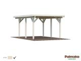 Carport enkel, Karl, 11.7 m²