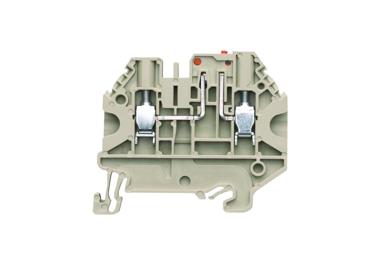Frånskiljbar plint WT 4 mm² - PLINT SKRUV WT 4TKM GRÅ WT 4TKM