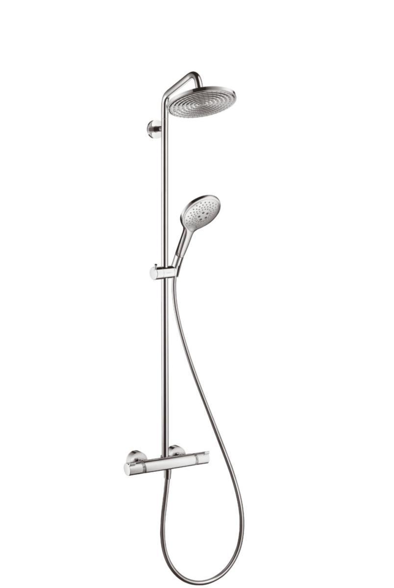 Familjedusch Raindance Select Showerpipe240, Hansgrohe - HG RAINDANCE SELECT 240 KROM 150CC MED VÄGGKÅPOR