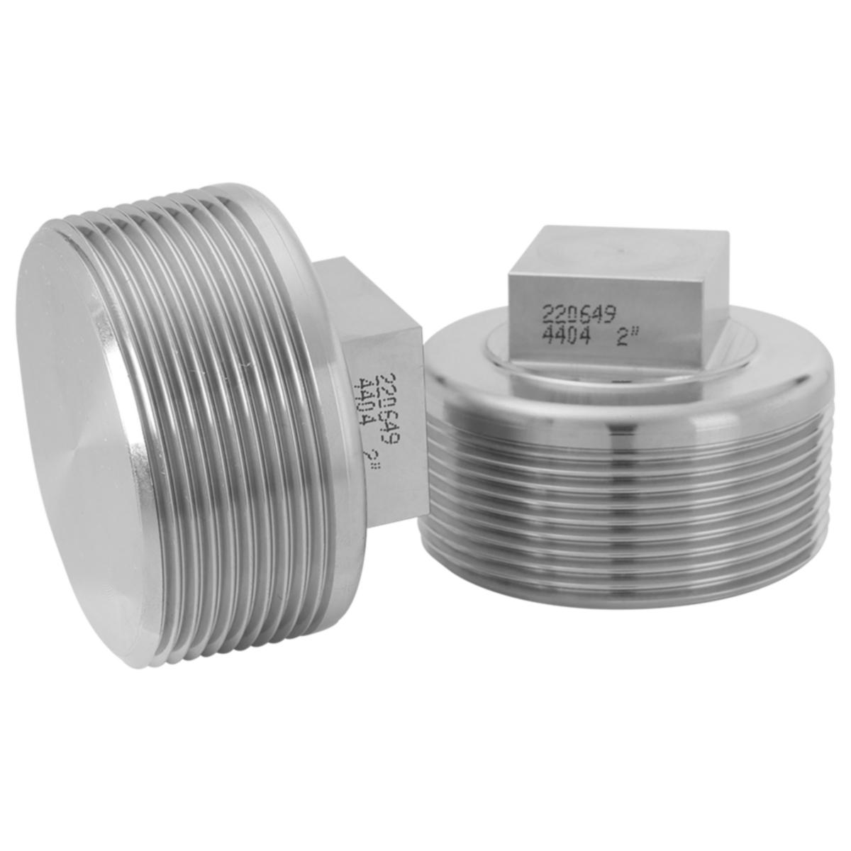 Fyrkantpropp kon.gg. rostfria, R-238, EN 1.4404 - 32 PROPP KON.GG R-238 4-KANT AISI 316 CERT