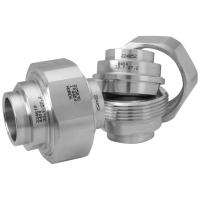 Koppling konisk tätning, svetsansl. rostfria, R-131 S/S, EN 1.4404