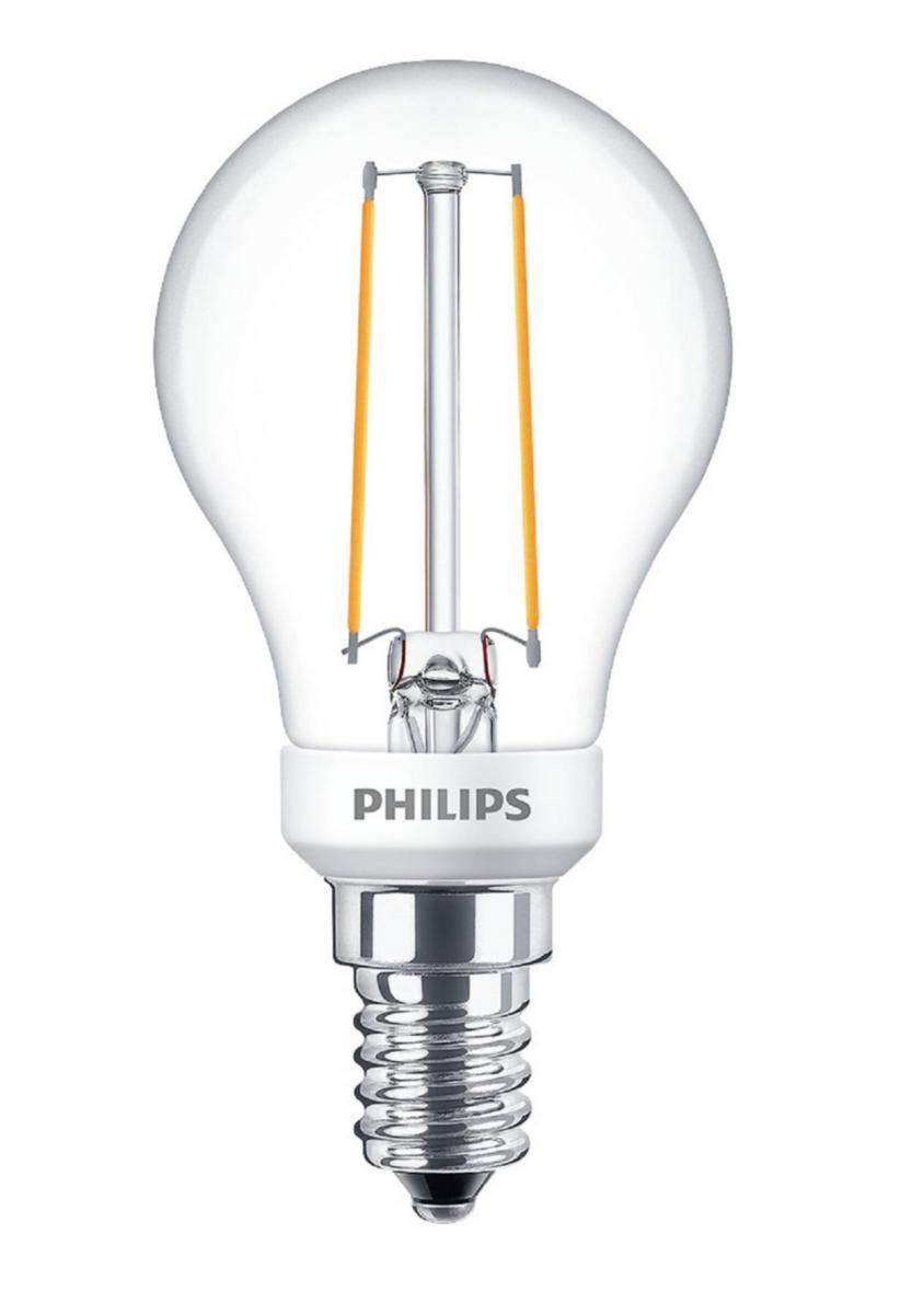 Classic LED Filament, Klotform - LED FILAM KLOT 3W 827 E14 KL CLA LEDLUSTER