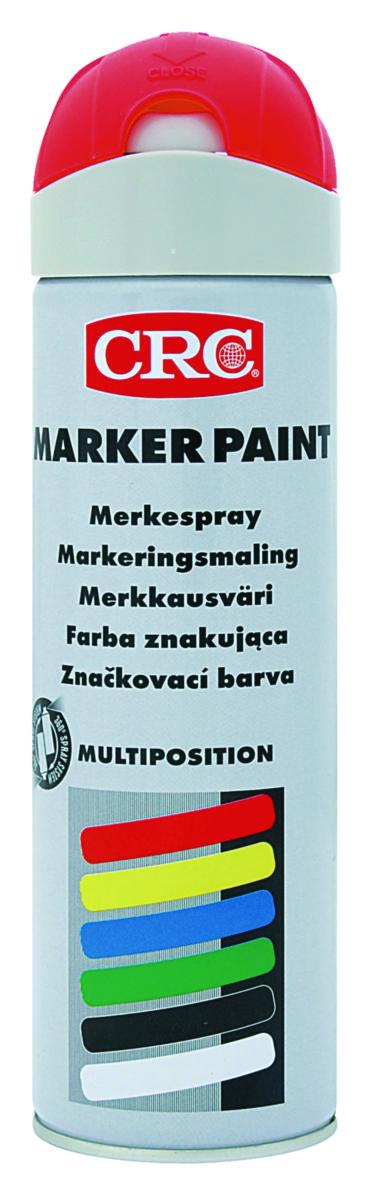 Märkfärg Markerpaint CRC - MÄRKFÄRG MARKERPAINT CRC RÖD FLUORESCER.500ML