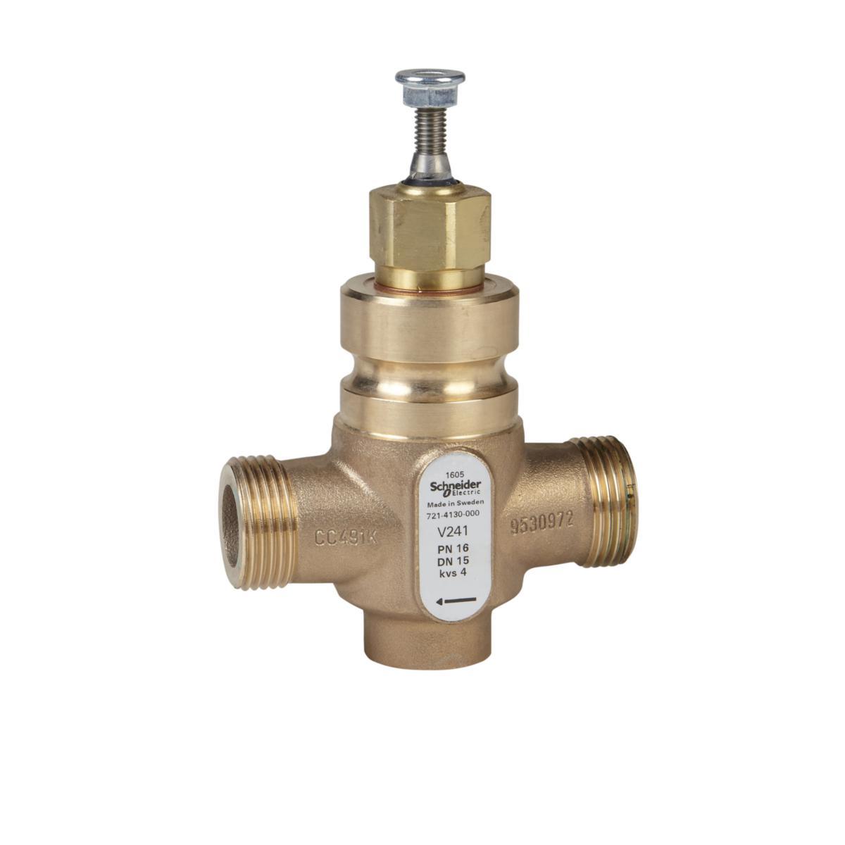 Kägelventil V241, Schneider - V241.25-10 DN25 STYRVENTIL 2-VÄGS SCHNEIDER ELECTRIC