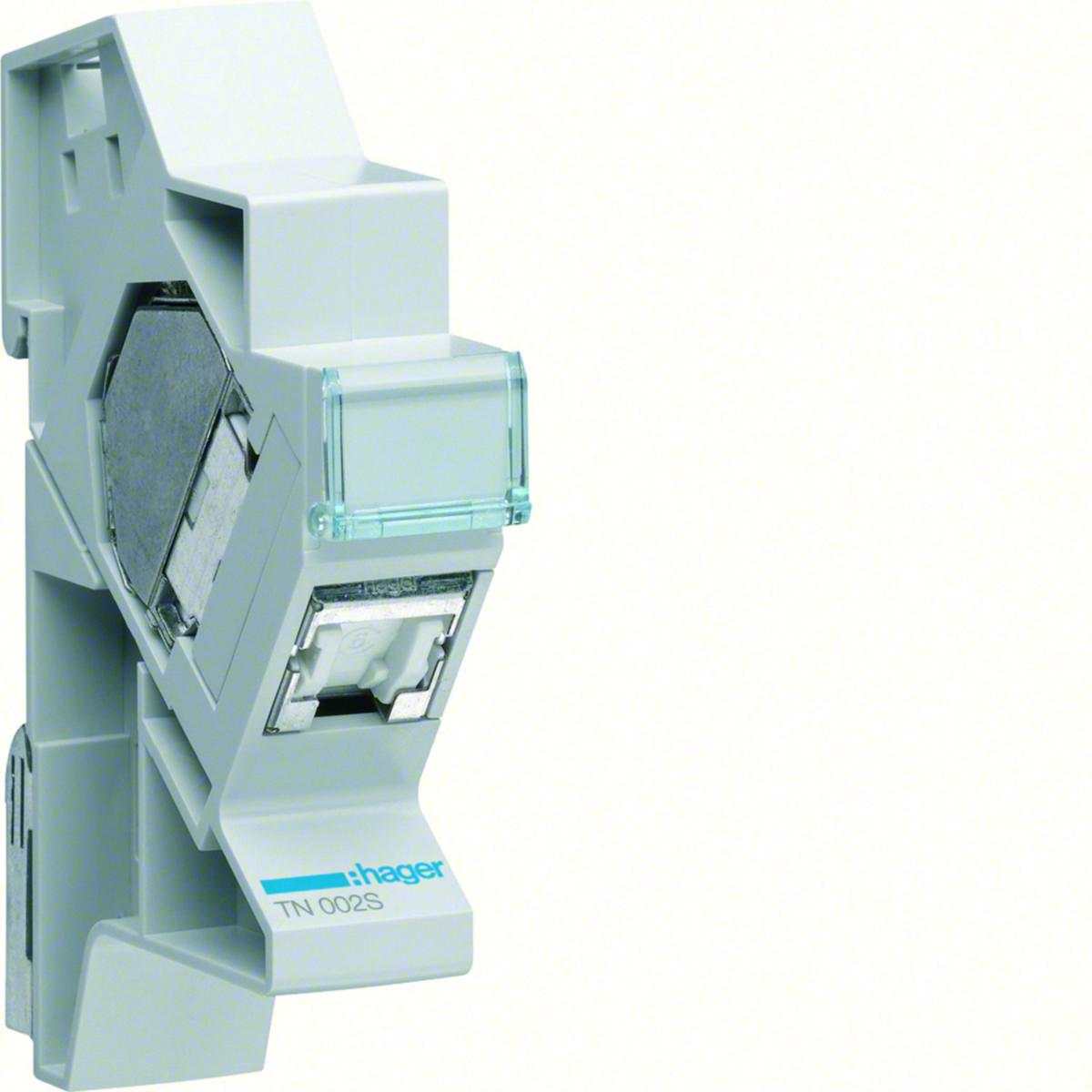 Modularuttag RJ45 / DIN - RJ45 UTTAG I NORMUTFÖRANDE, KA