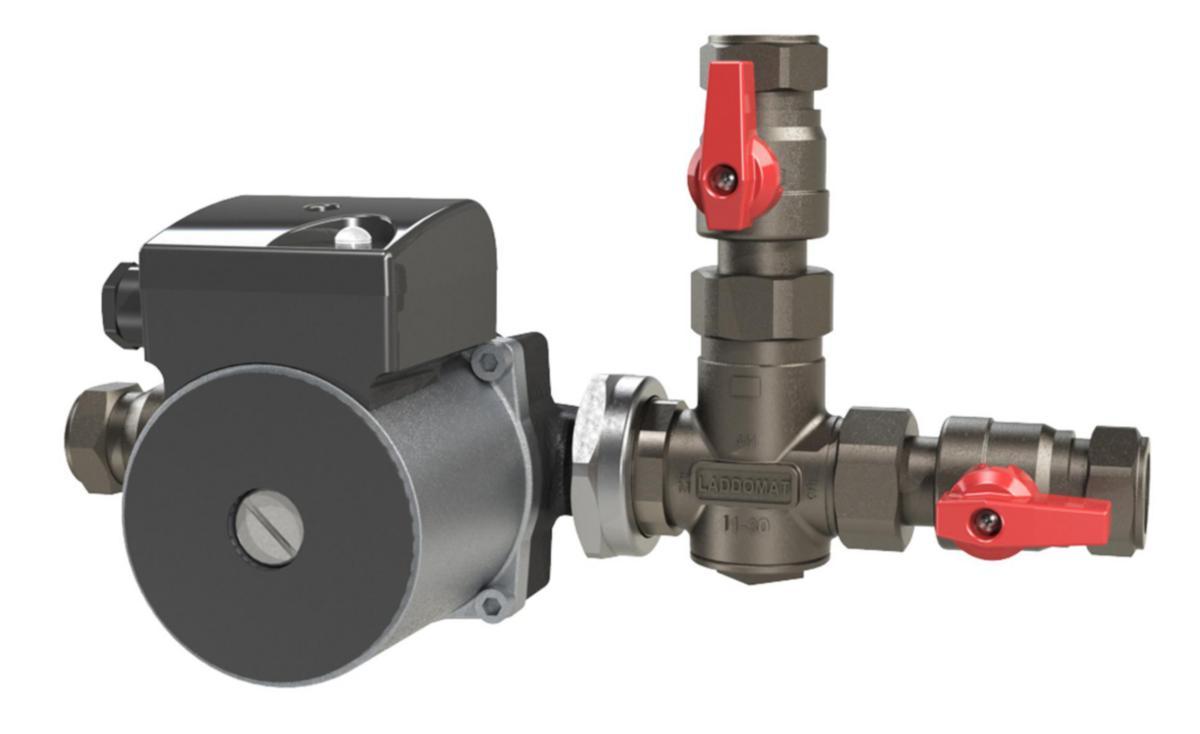 Laddningspaket Laddomat 11-30 ERP, Termoventiler - LADDOMAT 11-30 ERP 3XCU22, LM6A-130MM, 63°C