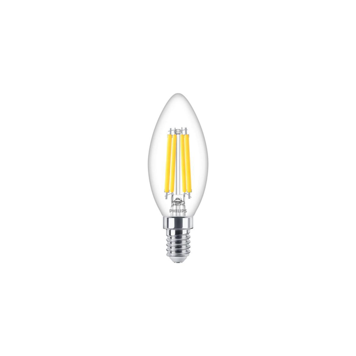 LED lampa Master Value Classic filament kron - LEDKRON 3,4W(40) 470LM 27K E14 DIM