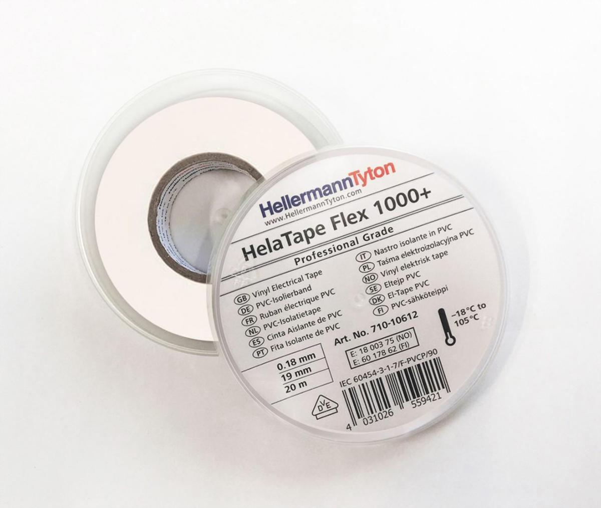 Eltejp FLEX1000+ - ELTEJP FLEX1000+19X120 VIT ASK PVC - PREMIUM I PLASTASK