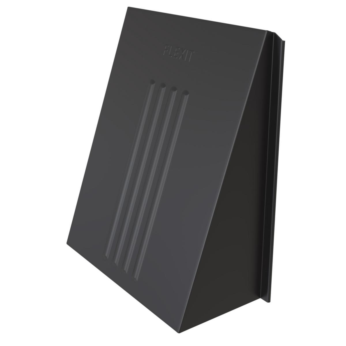 Stormkåpa, stål, utan ram, Flexit - STORMKÅPA FLEXIT UTAN RAM SVART 150X150MM