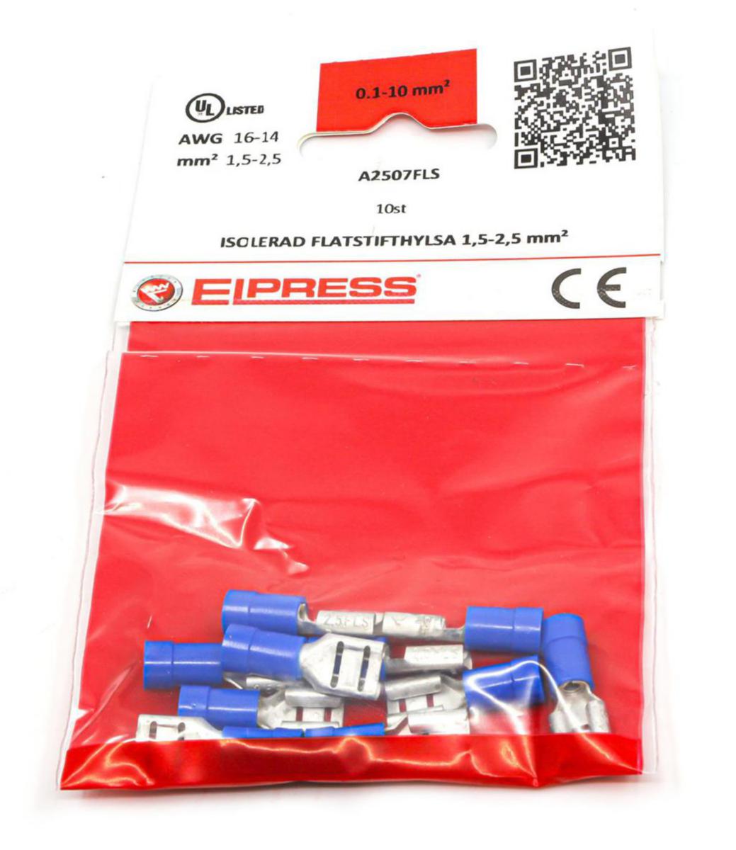 Flatstifthylsa FLS, konsument FP - FLATSTIFTHYLSA 1.5-2.5 (10ST) A2507FLS-CP