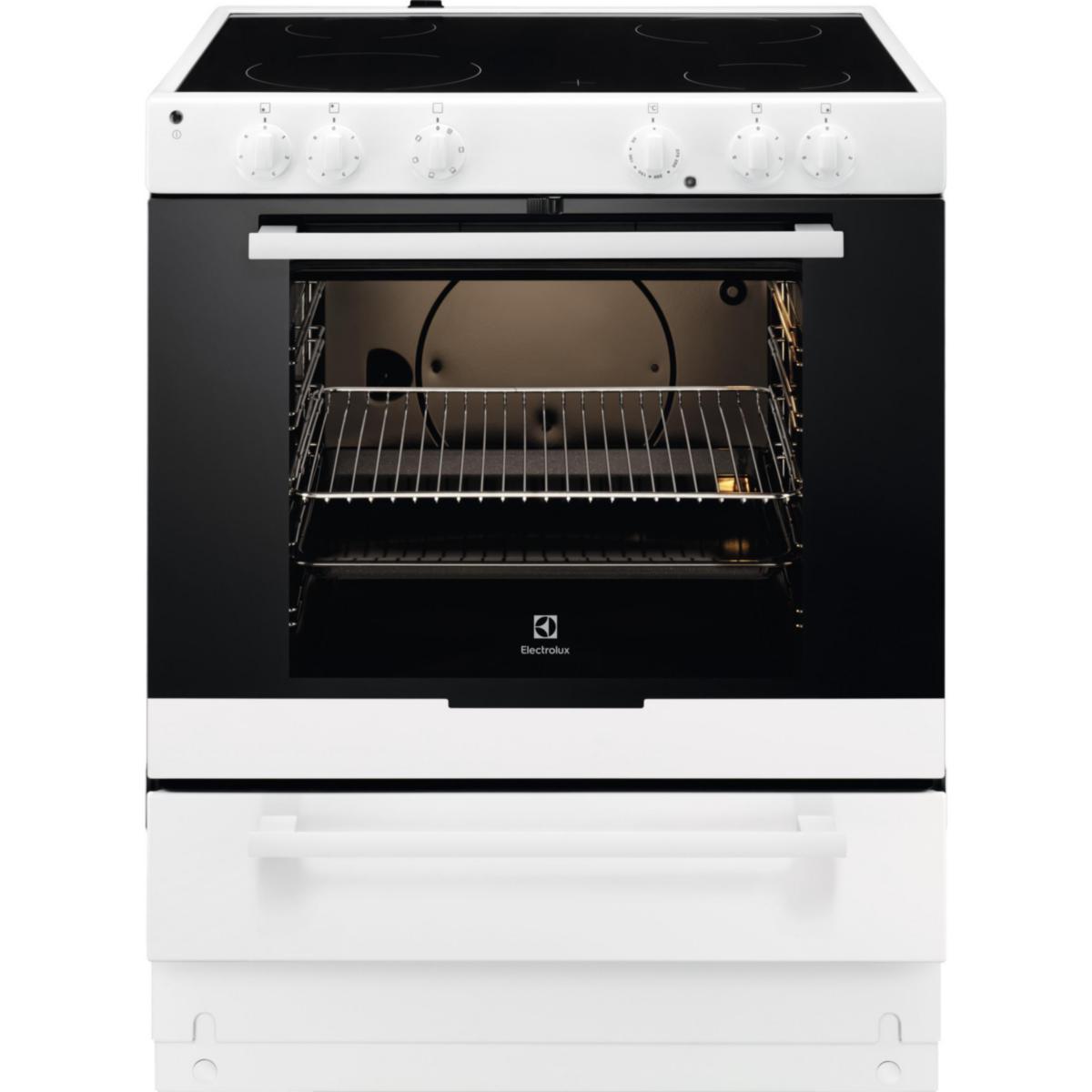 Spis, glaskeramikhäll, 70 cm, 300 Traditional - SPIS GLASKERAMIKHÄLL 70 CM VIT 400 V EKC7011BOW ELECTROLUX