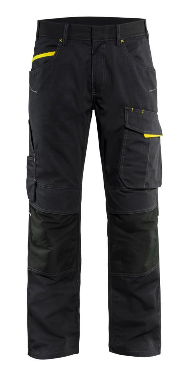 Midjebyxa Blåkläder 1495-1330 - SERVICEBYXA BLK 1495-1330 SVART/VARSELGUL C44