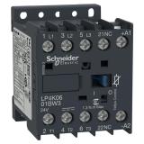 Minikontaktor LP4K lågförbrukande DC manövrerade