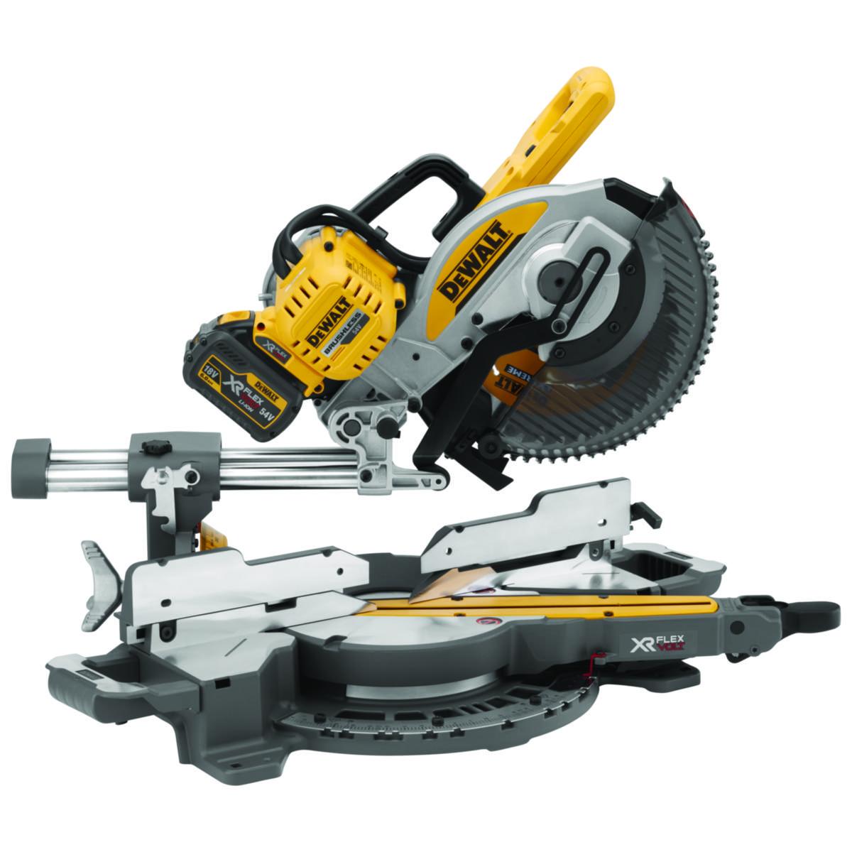 Kap-/gersåg DEWALT DCS727T2-QW - KAP-/GERSÅG DEWALT DCS727T2-QW 54V XR, 250 MM