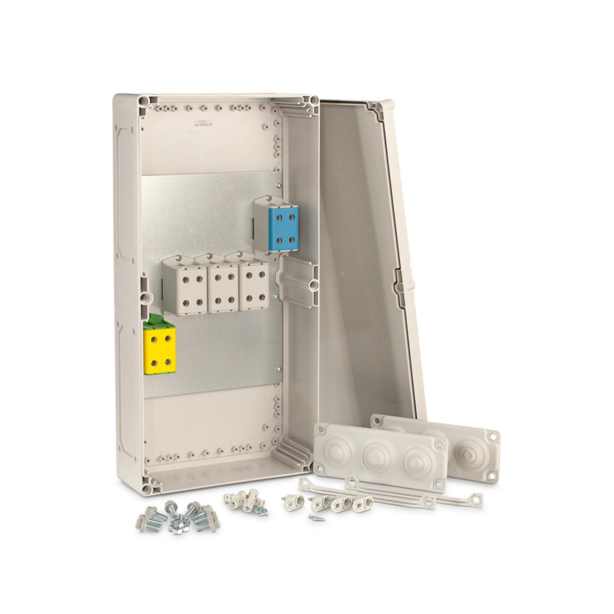 Kopplingslådor Cubo T1 - T6 - SKARV LÅDA T6 2X240AL/CU Al/Cu 2 x (5 x 35-240 mm²)