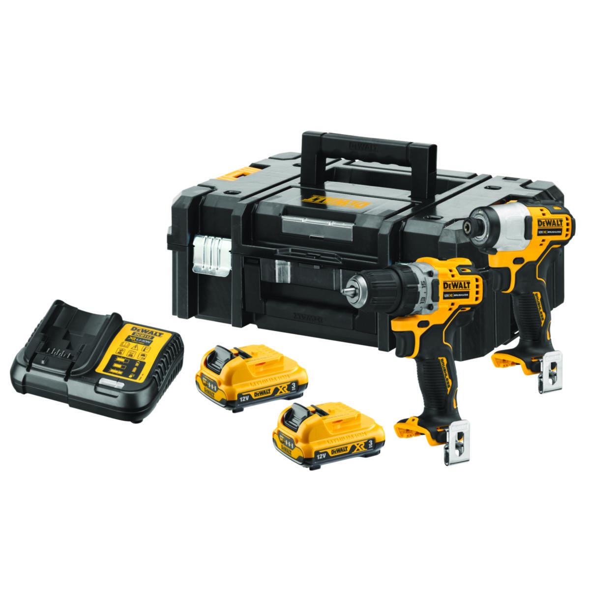 Kombikit DEWALT DCK2110L2T - KOMBIKIT DEWALT DCK2110L2T-QW 12V 2X3.0AH, TSTAK