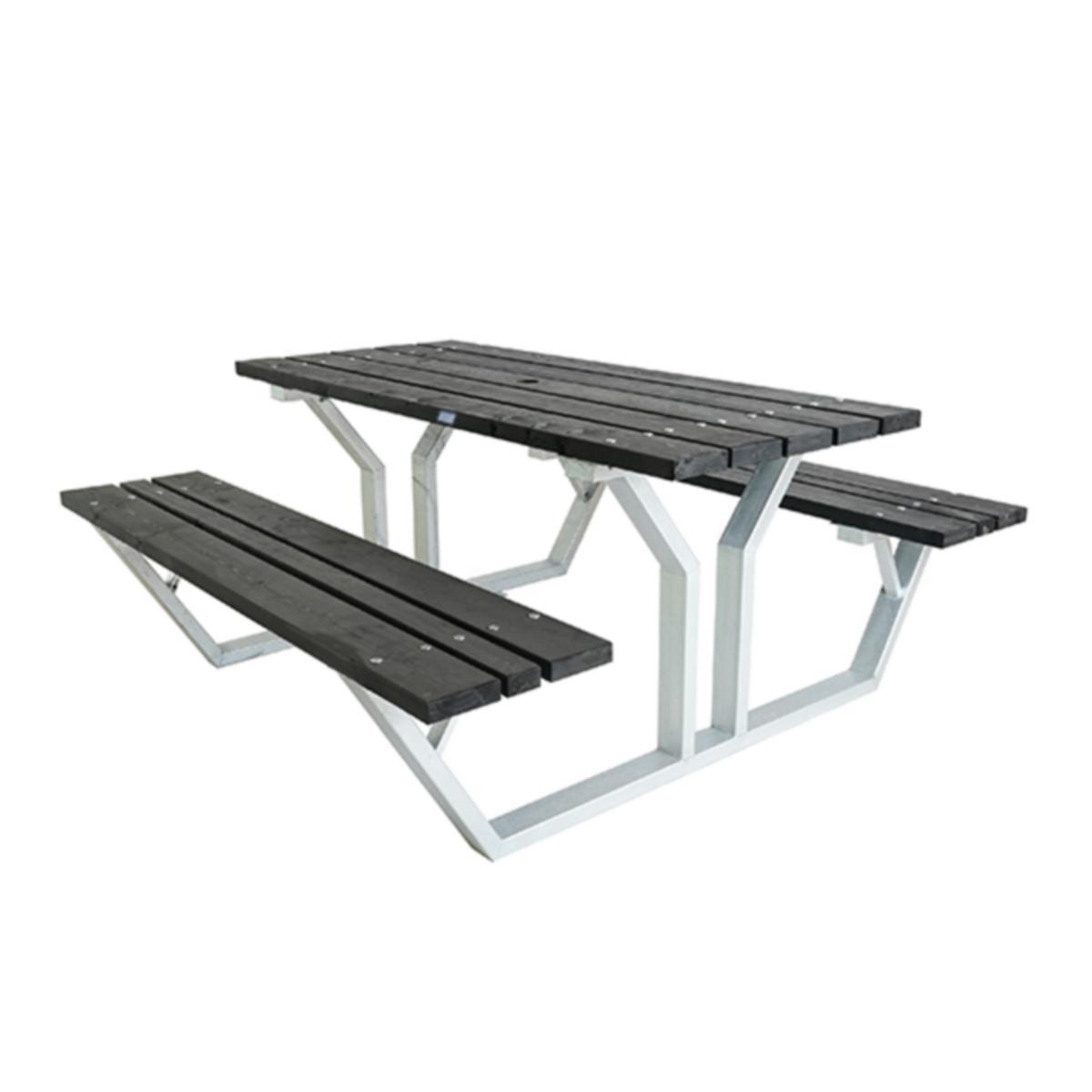 Bänkbord, 175 cm, Nova - BÄNKBORD NOVA 175 CM SVART