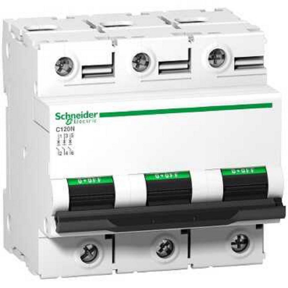 Minibrytare C120N 3-poliga 10kA C - MINIBRYTARE C120N 3P C100A A9N18367