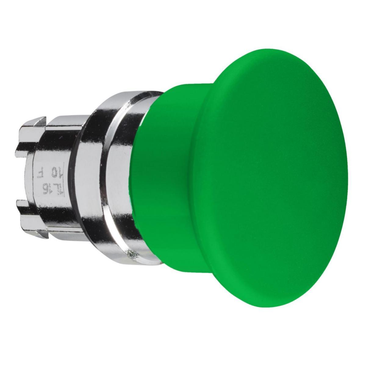 Svamptrycken ø 40 mm för återfjädrande tryckknappar ZB4BC - TRYCKE ZB4-BC3 GRÖN SVAMPTRYCKE GRÖN