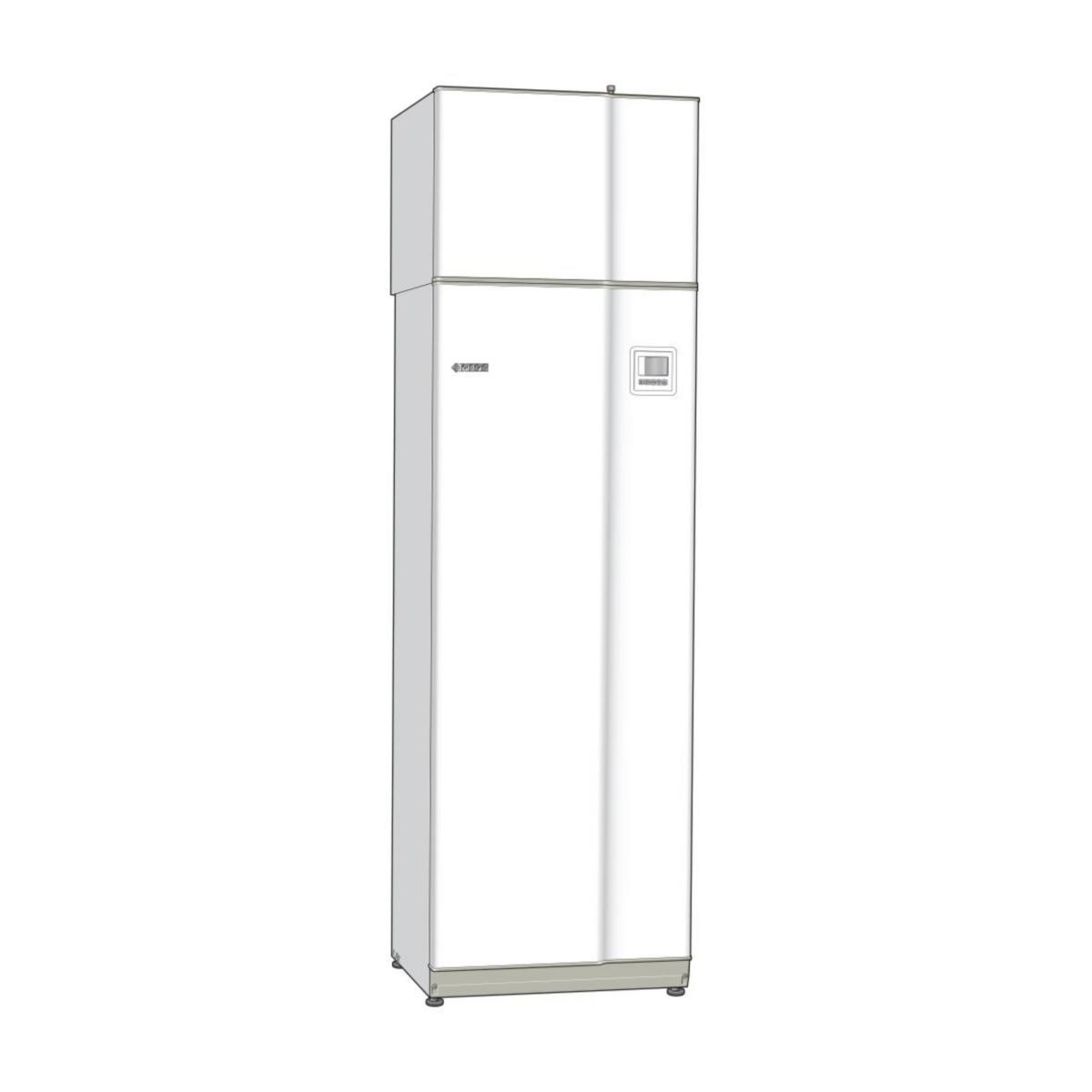 Frånluftvärmepump F110 Nibe - F110 R NIBE FRÅNLUFT VÄRMEPUMP FRÅNLUFT/TAPPVARMVATTEN