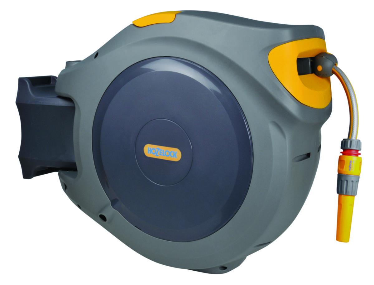 Väggslangbox, Hozelock - SLANGVINDA AUTOMATISK 40M KOPPL & MUNST HOZELOCK 25-2595