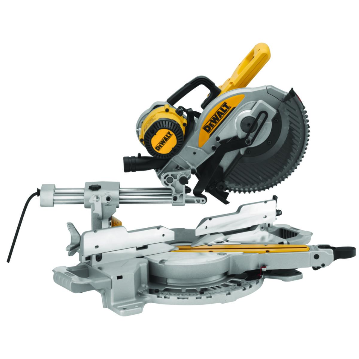 Kap-/gersåg DEWALT DWS727-QS - KAP-/GERSÅG DEWALT DWS727-QS SLADD. 250 MM